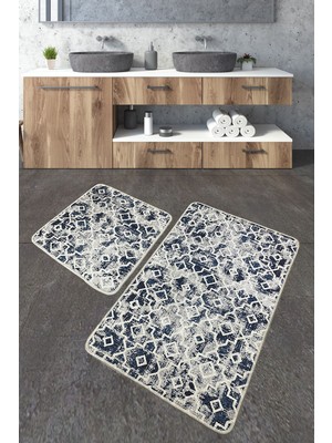 PremiumPort Şık ve Rahat Maine Banyo 2'li Set, Evinizin Dekoruna Uyum Sağlar
