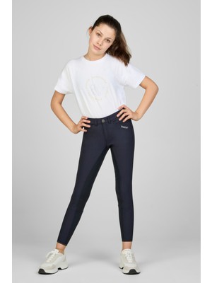 Pikeur Braddy Unisex Çocuk Full Grip Lüks Binici Pantolonu