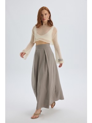 Mai Mombasa Pile Detay Füme Etek