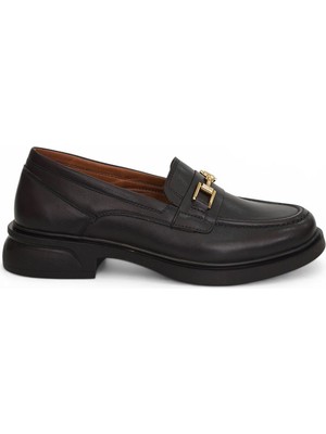 Kadın Hakiki Deri Loafer Ayakkabı
