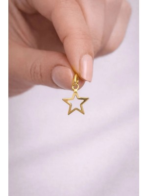 Yavuz Kuyumculuk 14 Ayar Altın Star Kolye Ucu