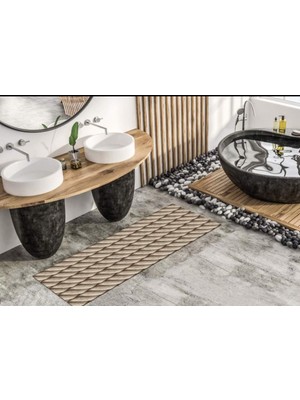 PremiumPort Kaymaz ve Hijyenik Duş Yolu, Pvc, 65 cm Genişlik, 2 Metre Uzunluk