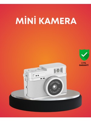 Emh Store Taşınabilir Cep Boy Dijital Kamera LED Işıklı 1080P Video Çekim - Lisinya
