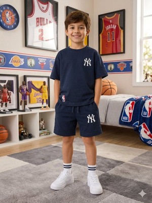 Cg Kids Nba Temalı Erkek Çocuk Tshirt & Şort Alt Üst Takım