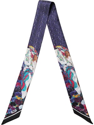 Silqoora %100 Ipek Twilly-Gustav Klimt
