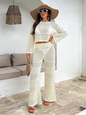 Luxetique Ajurlu Pantolon Takım