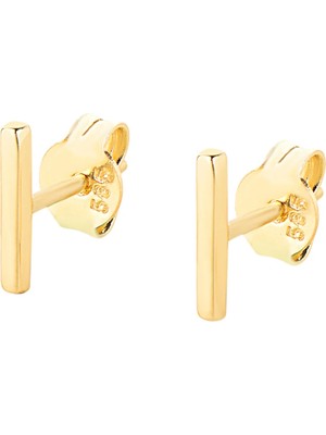 goldkupe 14 Ayar Çubuk Altın Küpe 0,85 gr