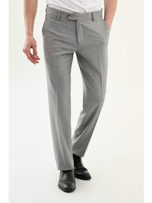 MCR Desenli Slim Fit Klasik Erkek Pantolon