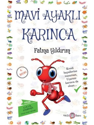 Akıllı Zebra Mavi Ayaklı Karınca