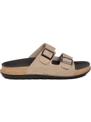 Pierre Cardin Krem Kadın Terlik PC-7428 Z