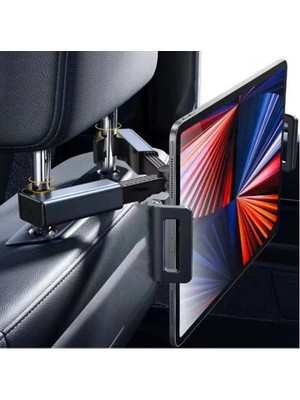 Elektronikçim Koltuk Arkası Ayarlanabilir Tablet Telefon Tutucu