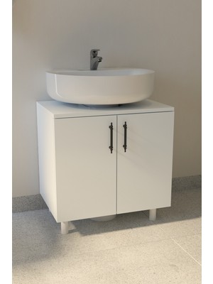 Makbulce Sardunya Lavabo Alt Dolabı