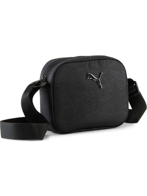 Puma Pop Crossbody Bag Siyah Spor Çanta Şık Görünüm ve Dayanıklı %100 Polyester Materyal 091338 07