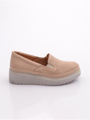 Dgn 3536 Kadin Lazerli Kalin Taban Comfort Ayakkabi
