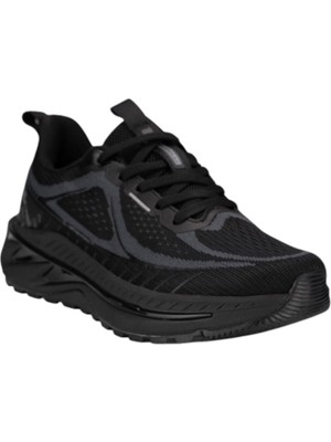 Forelli F250416-G Riga Siyah Kadın Comfort Spor Ayakkabı