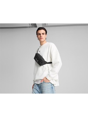 Puma Plus Waist Bag Unisex Siyah Spor Bel Çantası - 091184 01