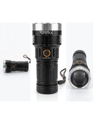 WISON WS-4510 Yüksek Güçlü Avcı ve Ormancı Feneri