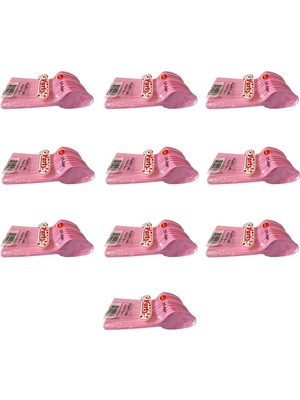Omeyva Plastik Lüx Pembe Renk Kaşık - Parti Davet Piknik Çorba Yemek Kaşığı - 18 Cm. - 25'li 10 Paket