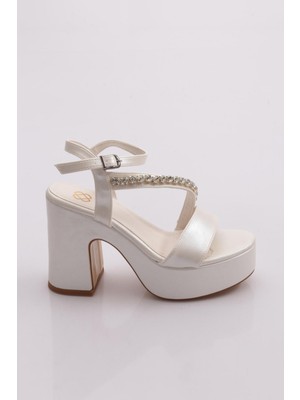 Dgn PM225-K103 Kadin Kalin Topuklu Ayakkabi