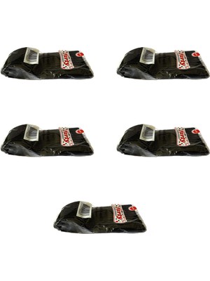 Omeyva Plastik Lüx Siyah Renk Kaşık - Parti Davet Piknik Çorba Yemek Kaşığı - 18 Cm. - 25'li 5 Paket