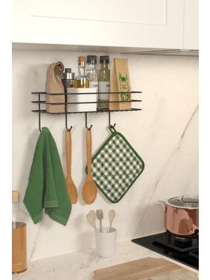Lilasso Yapışkanlı Büyük Boy Askılı Banyo Rafı Duş Şampuanlık Duvar Düzenleyici Organizer