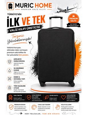 Muric Home Valiz Kılıfı Bavul Koruyucu
