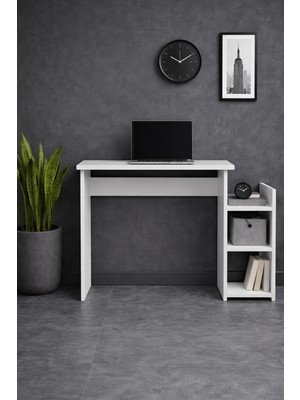 258 MoLife Çalışma Masası Kitaplıklı , Bilgisyar Masası