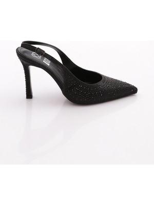 Dgn 50710 Kadin Abiye Topuklu Ayakkabi