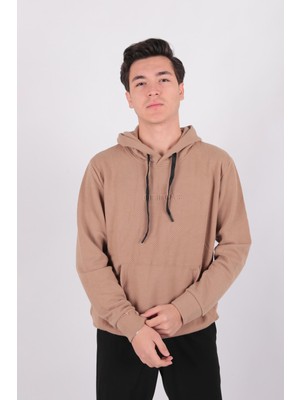 Five Pocket FP24B2124 Erkek Kapşonlu Kanguru Cepli Sweatshirt
