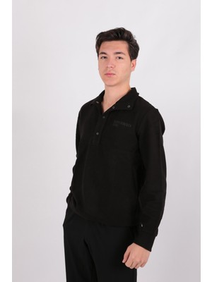 Five Pocket FP24B2105 Erkek Dik Yaka Çıt Çıtlı Sweatshirt