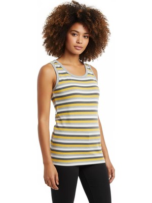 Modenya Berrak Çizgili Bayan Atlet 8008