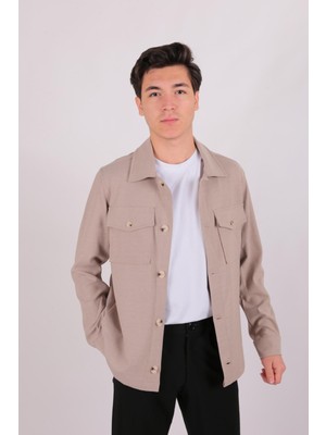 Twin Lion Twin Lıon 1033 Slimfit Dış Gömlek Mont