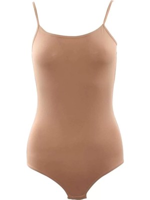 Modenya Pamuklu Çıtçıtlı Ip Askılı Badi