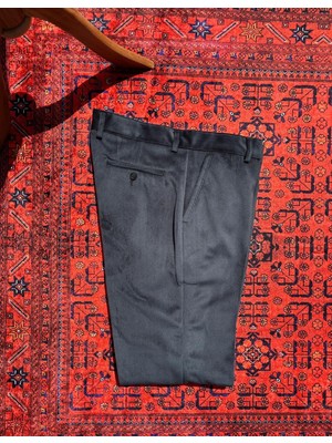 Aura Giyim Ince Fitilli Kadife Pantolon Içi Polarlı Yumuşak Doku