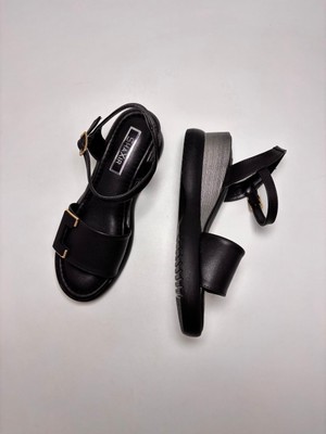Shaxir Shaxır 2422 Sıyah Zenne Sandalet
