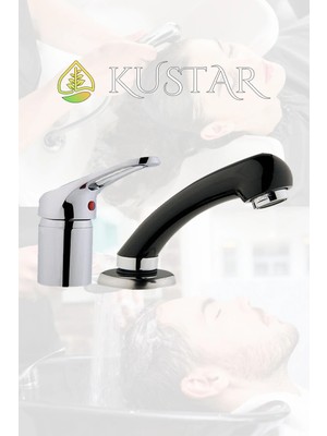Kustar Güzellik Salonu Kuaför Salonu Bataryası Havzalı Küvette Saç Yıkama  Ankastre Lavabo Berber Bataryası