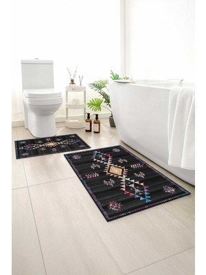 PremiumPort Yumuşak ve Kaymaz Banyo Paspası, 60X100 ve 50X60, Yıkanabilir