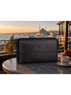 Legend Leather Diga 1835 Hakiki Deri Portföy El Çantası
