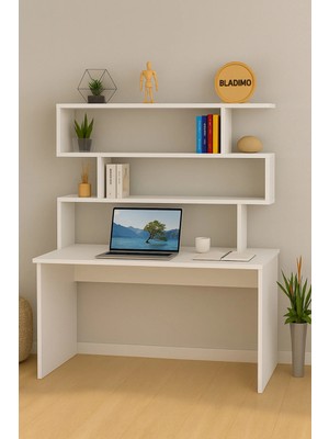 258 MoLife Arken Kitaplıklı Çalışma Masası