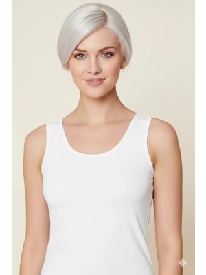 Modenya Berrak Kadın Lycra Geniş Askı Atlet 2127