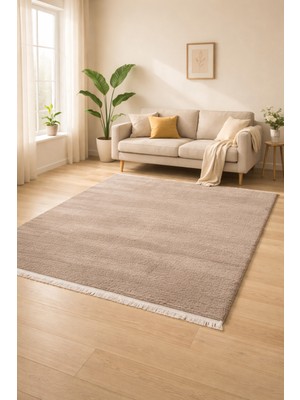 Melena Carpet Premium Modern Peluş Halı Kaymaz Taban Yumuşak Dokulu Lüks Salon Halısı