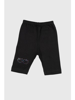 Ceylanoğlu Kız Çocuk Likralı Kısa Tayt 6'lı