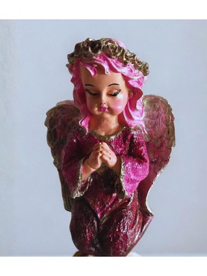 Haze Design Lab Pembe Melek Biblo , Ev Aksesuarı
