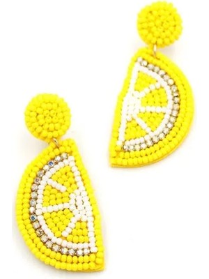 Die Grup Limon Küpe - Sarı