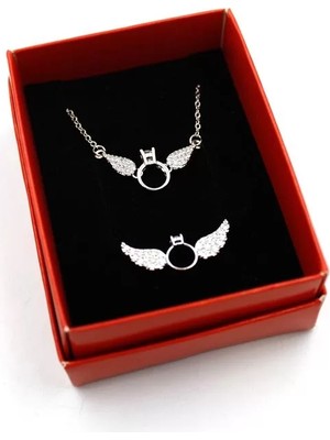 Die Grup Tektaş Set Kolye - Altın