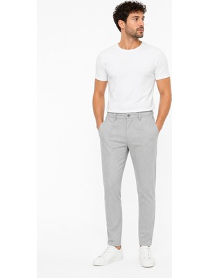 Cazador Erkek Jogger Slim Fit Pantolon 04020 Gri