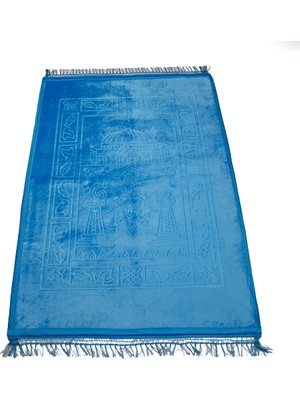 Hayrat Neşriyat Peluş Seccade Mavi (80X120 Cm.)