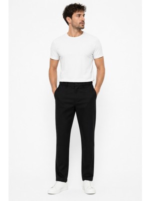 Cazador Erkek Jogger Slim Fit Pantolon 04020 Siyah