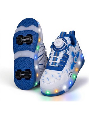 Benitto Kids Ndrops Patenli Işıklı Spor Ayakkabısı & Tekerlekli Sneakers BNT225