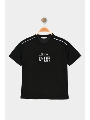 Alg ERKEK ÇOCUK SPOR TİŞÖRT - PARLAK KUMAŞ